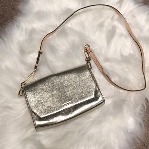 Coach pewter purse